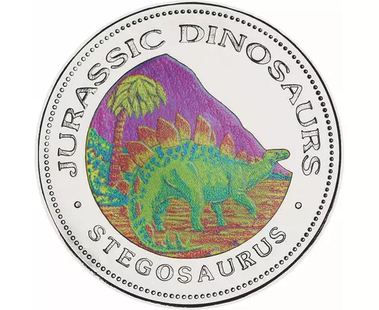 EGUI/ 1000 frank, Stegosaurus,1993, Egyenlítői Guinea