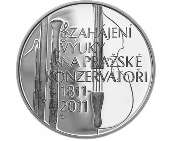  200 korona, Prágai konzervat.,Ag,pp, Csehország