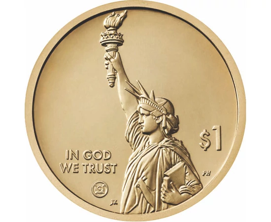 1 dollár Szabadság-szobor  CuNi 81 g USA 2024