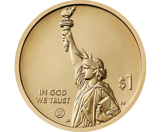 1 dollár Szabadság-szobor  CuNi 81 g USA 2024