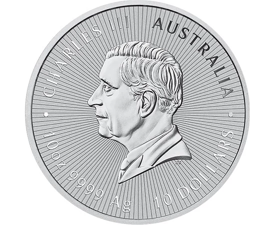 10 dollár III. Károly  Ag 9999 311 g Ausztrália 2024