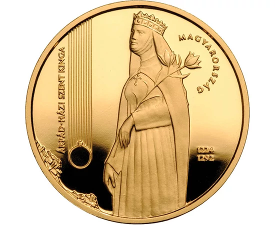 100000 forint, Szent Kinga, gyűrű, Au 986, 6,982 g, Magyarország, 2024