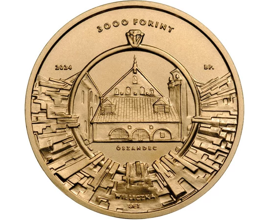 3000 forint Gyűrű kolostor   CuNi 42 g Magyarország 2024