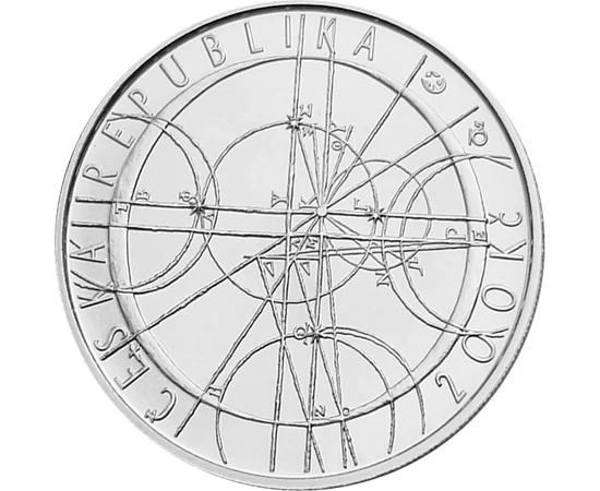  200 Kč, Kepler törvényei,ez,2009 pp, Csehország