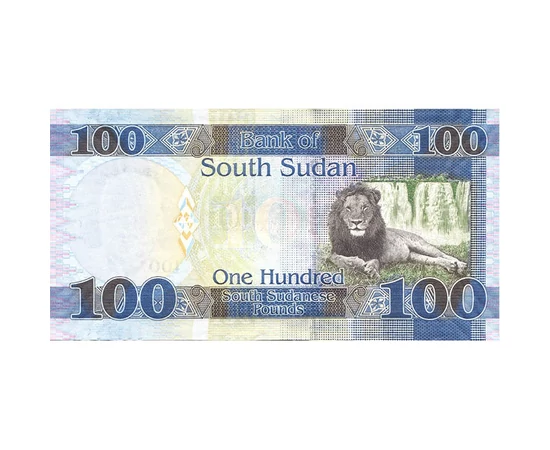 100 font  0 0 Dél-Szudán 2019