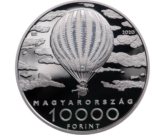 10000 forint Léghajó   Ag 925 24 g Magyarország 2020
