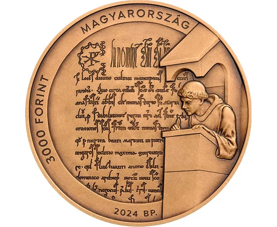 3000 forint A Pannonhalmi Bencés Főapátság épülete CuNi 1840 g Magyarország 2024