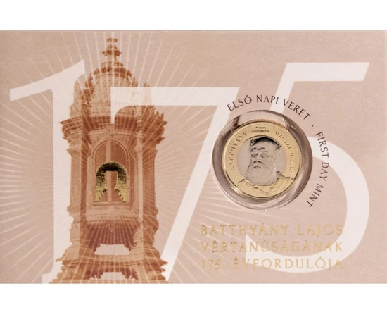 200 forint Batthyány CuNi 9 g Magyarország 2024