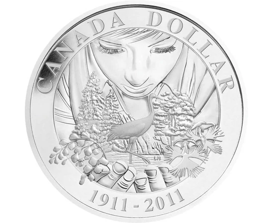  1 dollár,Örökség Védelem,ezüst,2011, Kanada