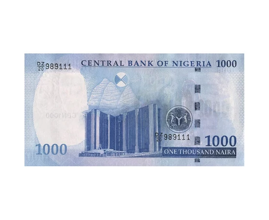 1000 naira, , 0, 0, Nigéria, 2024