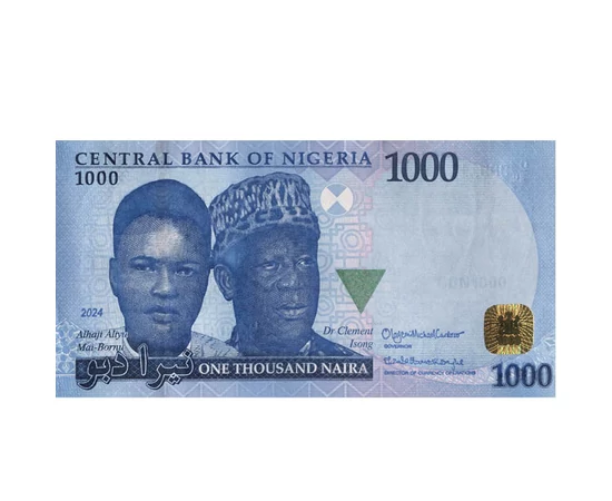 1000 naira  0 0 Nigéria 2024