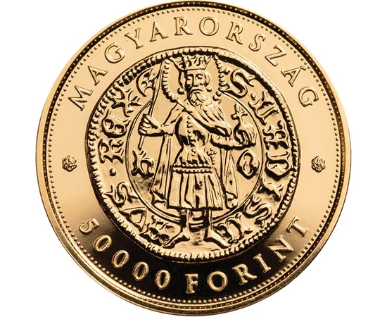 50000 forint, V. László aranypénze, , Au 986, 3,491 g, Magyarország, 2024