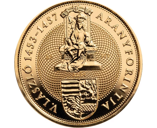 50000 forint V. László címer  Au 986 3491 g Magyarország 2024