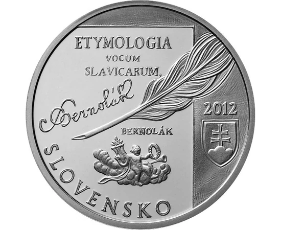  10 euró Anton Bernolák ez pp2012 Szlovákia