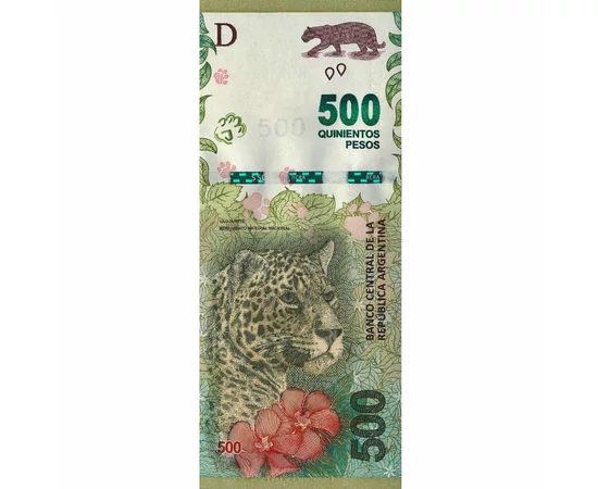 500 peso  0 0 Argentína 2016