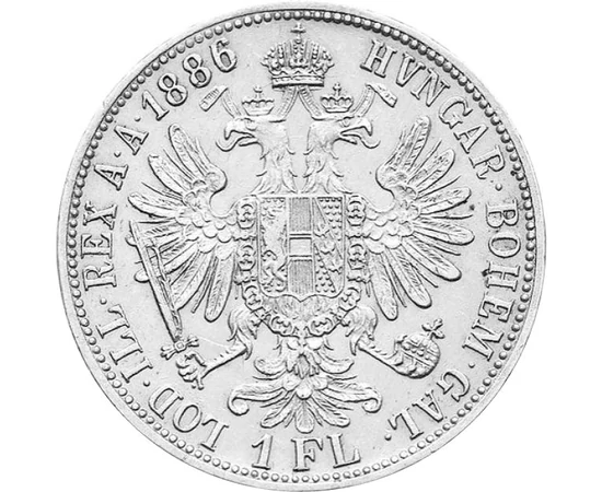  1 florinFerenc J.1872-1892 időskori Osztrák-Magyar Monarchia