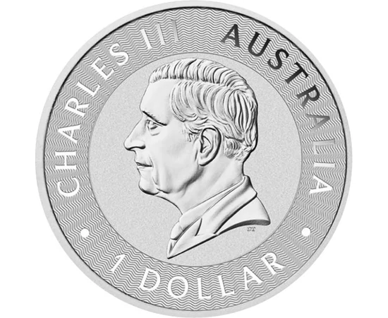 1 dollár III. Károly   Ag 9999 311 g Ausztrália 2025