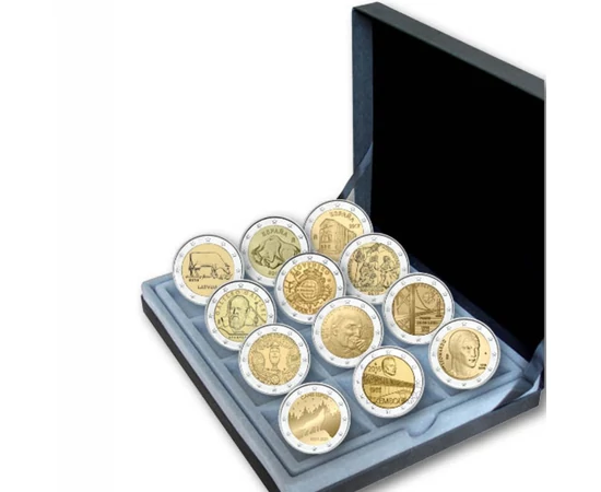 Európa legszebb 2 eurói, 12x2 euró, Európai Unió, 2002-2024