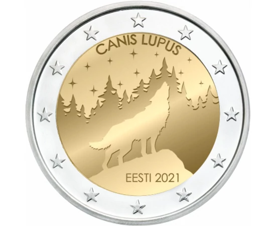 2 euro észtország farkas