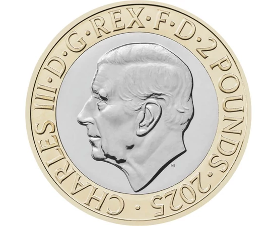 2 font III. Károly   CuNi 12 g Nagy-Britannia 2025
