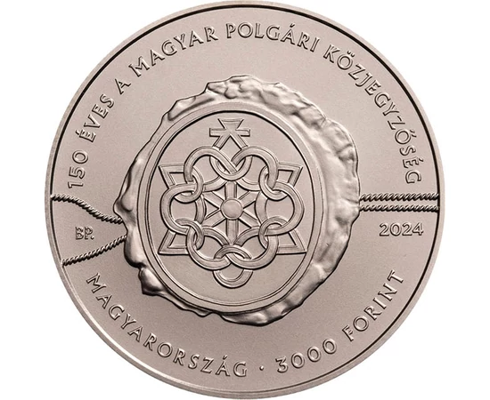 3000 forint Viaszpecsét névérétk  CuNi 3080 g Magyarország 2024