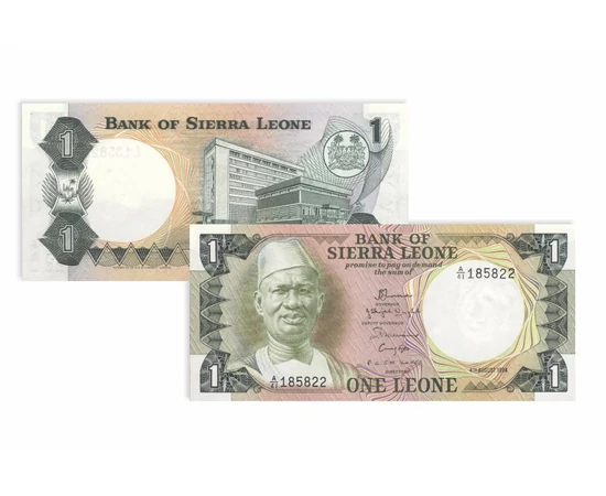 50 cent 1 leone  0 0 Sierra Leone 1984