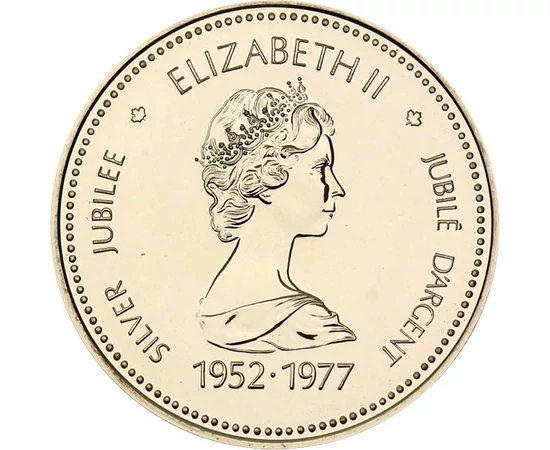  1 dollár, Ezüst jubileum, ez., Kanada