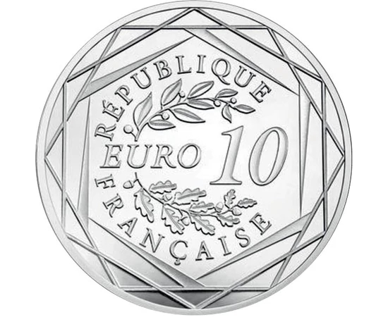  10 euró Notre Dame Ag 333 Franciaország