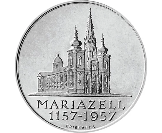  25 schilling, Mariazelli apátság, Ausztria