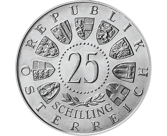  25 schilling Mariazelli apátság Ausztria