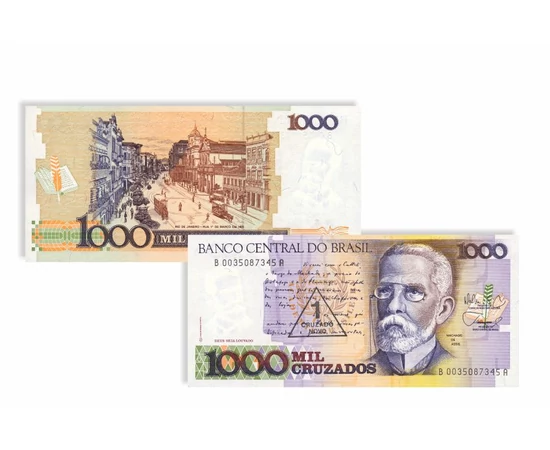 1 5 10 új cruzado  0 0 Brazília 1989-1990