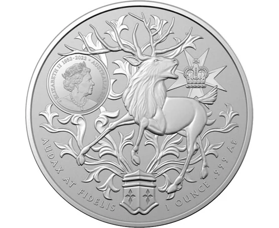 AUS/ 1 dollár, Címer, Ag,2023, Ausztrália