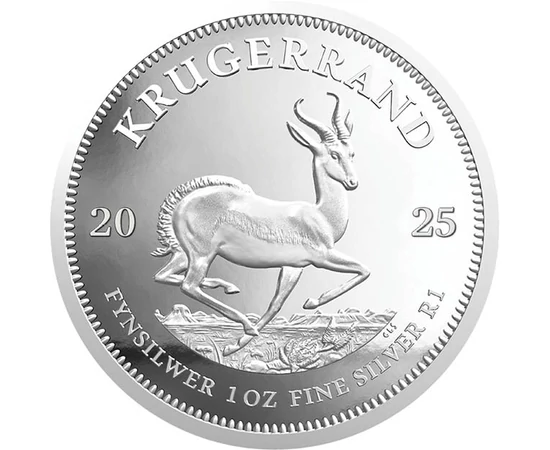 1 rand Paul Kruger portréja Ag 999 311 g Dél-afrikai Köztársaság 2025