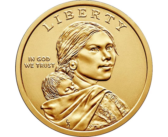  1 dollár Nativ-U.S.Űr program2019 USA