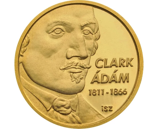  5000 forint, Clark Ádám, arany, 2011, Magyar Köztársaság