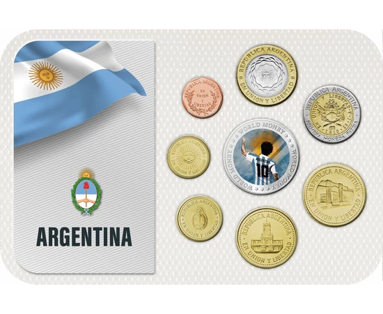 1, 5, 10, 25, 50 centavo, 1, 2 peso, , 0, 0, Argentína, 1992-2011