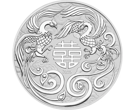 1 dollár, Főnix, Ag 9999, 31,1 g, Ausztrália, 2025