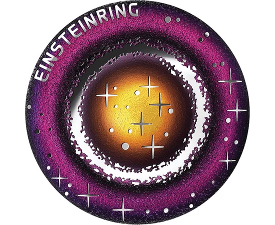 20 euró, Einstein-gyűrű ábrázolása, , Ag 925, 20,74 g, Ausztria, 2025