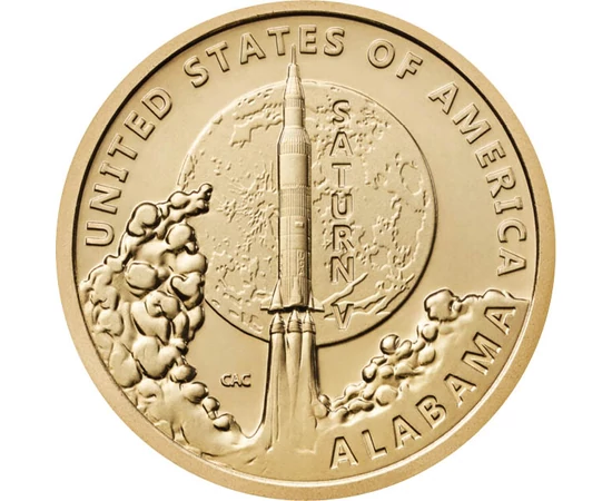 USA/ 1 dollár, INOV,Alab,Holdrakéta,2024, USA