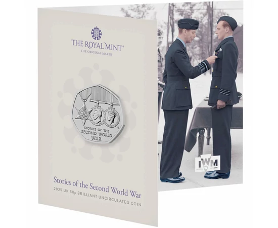 50 penny díszdoboz   CuNi 8 g Nagy-Britannia 2025