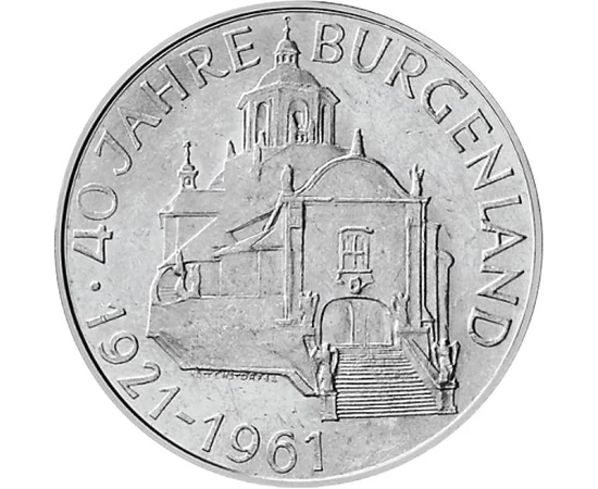  25 schilling, Burgenland 40 éves, Ausztria