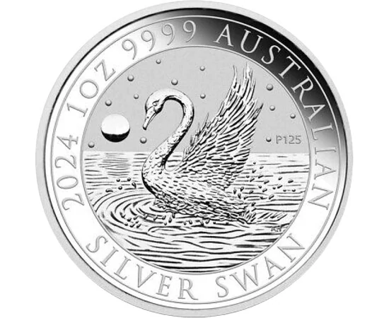 AUS/ 1 dollár, Hattyú, Ag,2024, Ausztrália