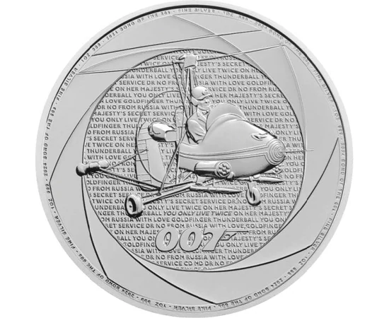 GB/ 2 font, Helikopter, 007, Ag,2024, Nagy-Britannia