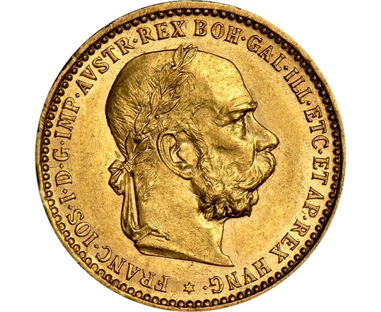  10 korona, Ferenc J.,babérk.1892-1906, Osztrák-Magyar Monarchia