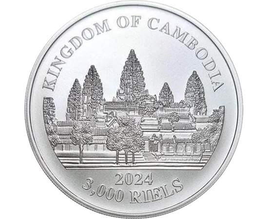CAM/ 3000 riel TigrisAg2024 Kambodzsa