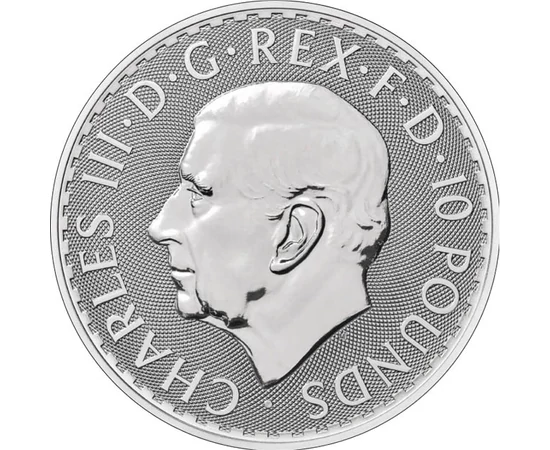 GB/ 10 lire Britannia 10uAg 2024 Nagy-Britannia