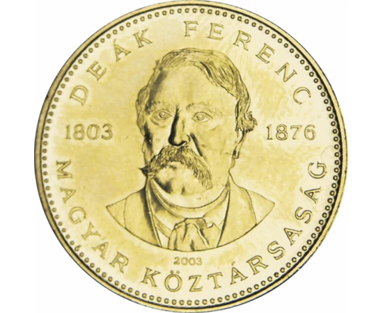 20 forint Deák Ferenc, hátlap
