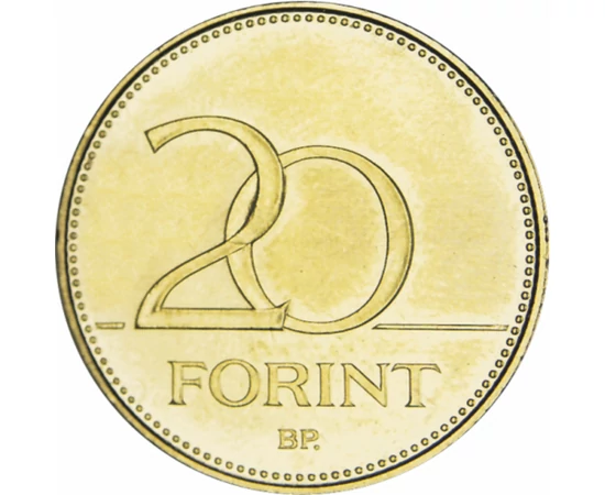 20 forint Deák Ferenc, előlap