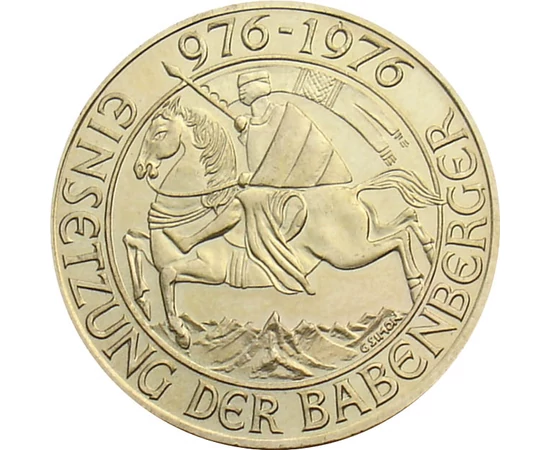 1000 schilling Babenberger ar 1976 Ausztria