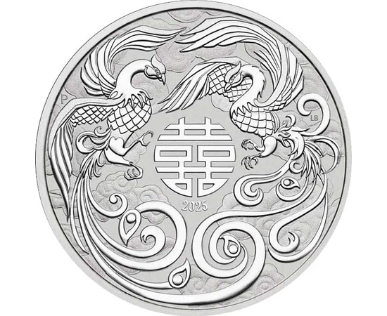 AUS/ 1 dollár, Főnix,Ag,2025, Ausztrália